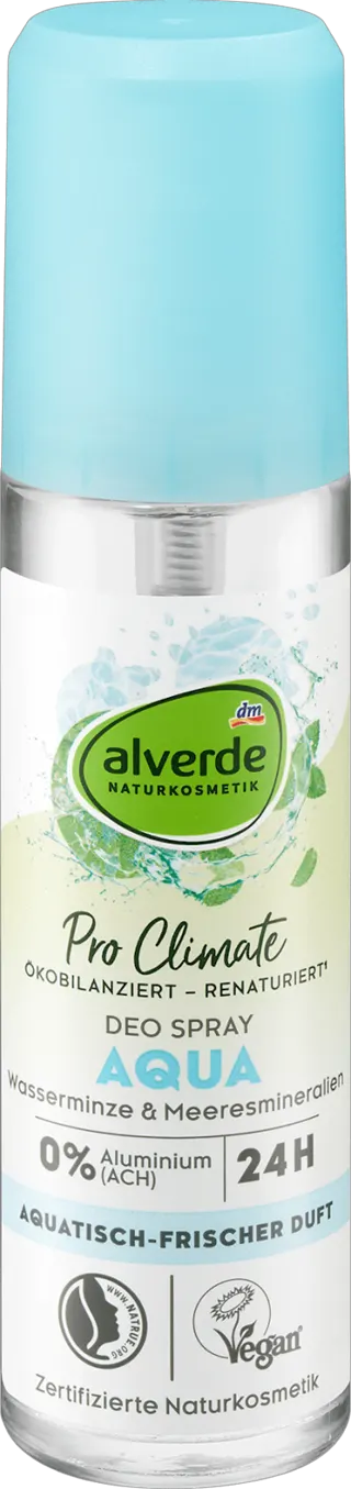alverde PC deo sprej Aqua 75ml