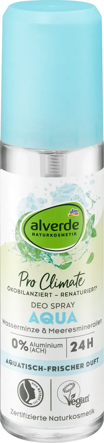 alverde PC deo sprej Aqua 75ml alverde NATURKOSMETIK