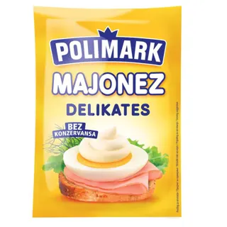 Majonez Polimark delikates kesa 180ml