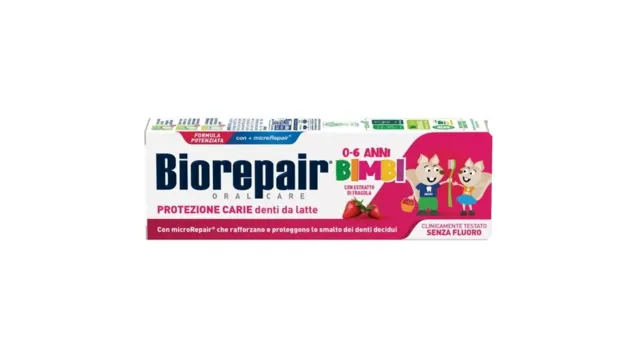 Biorepair Kids pasta deca 0-6 jagod50ml Biorepair