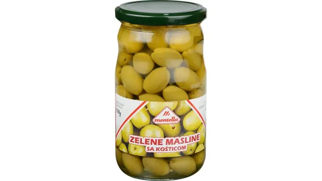 MASLINE MONTELLA ZELENE SA KOSTICOM 700GR MONTELLA