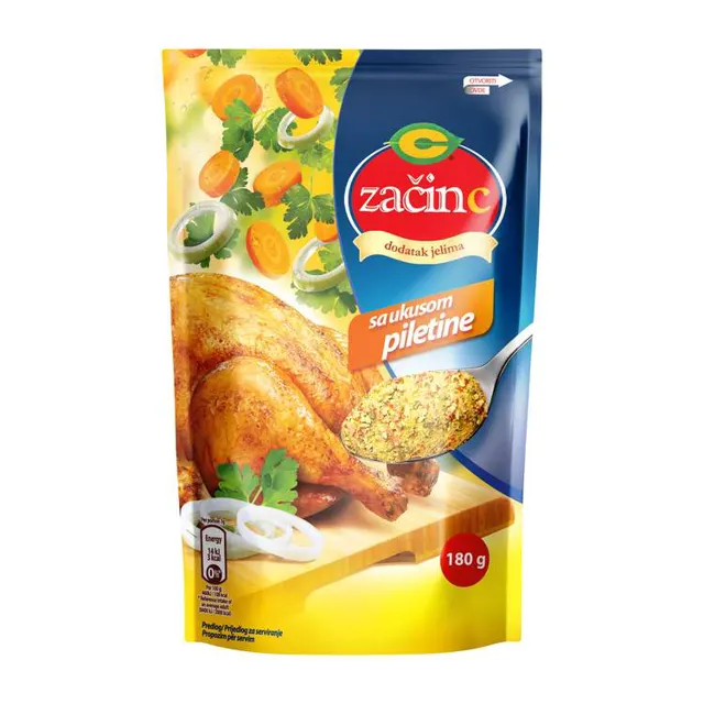ZACIN C UKUS PILETINE 180gr CENTROPROIZVOD 1104357 NESTLE-C PROIZVOD