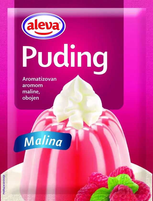 PUDING MALINA 40gr ALEVA ALEVA