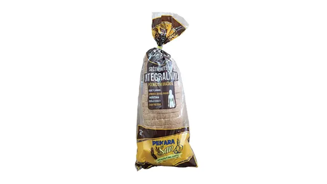 hleb integralni seceni 450g pekara san 1130 SAN