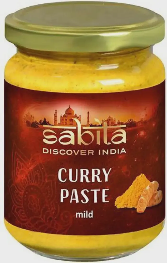 Curry pasta blaga Sabita 125g