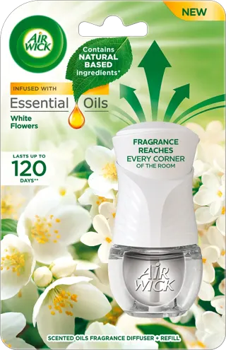 Osv.prost.Air Wick Wh.Flowers/el.komplet