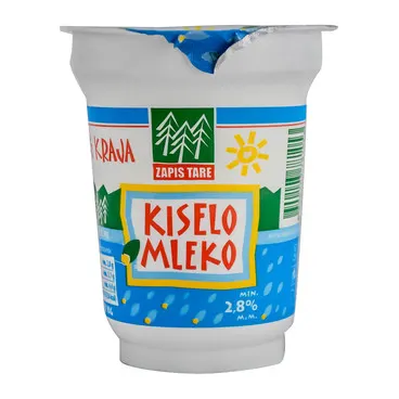 KISELO MLEKO 2.8%mm 0.18L ZAPIS TARE ZAPIS TARE