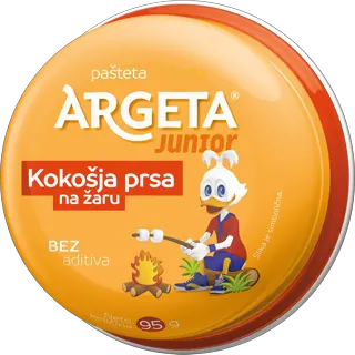 Argeta kokošija junior prsa na žaru45g
