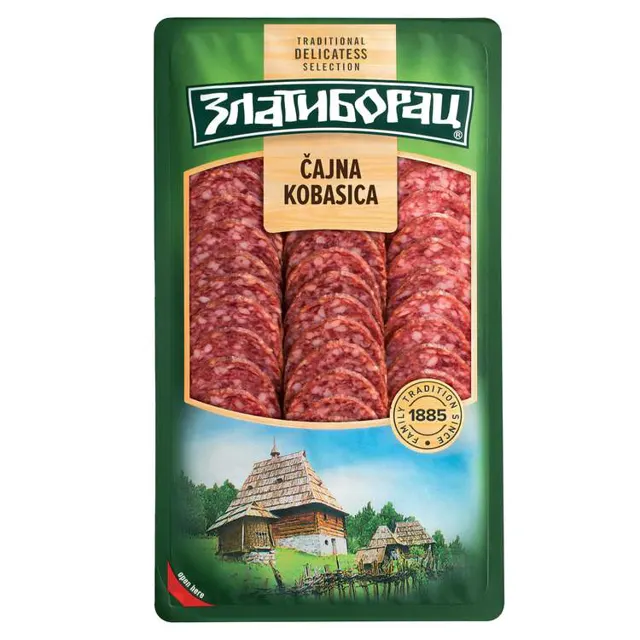 Cajna kobasica u zast.atmosf.Zlatiborac 100 g Zlatiborac