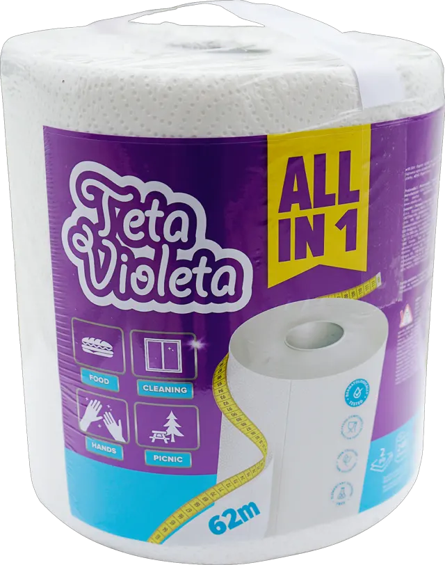 Teta Violeta ALL IN 1 papirni ubrus 1/1 Teta Violeta