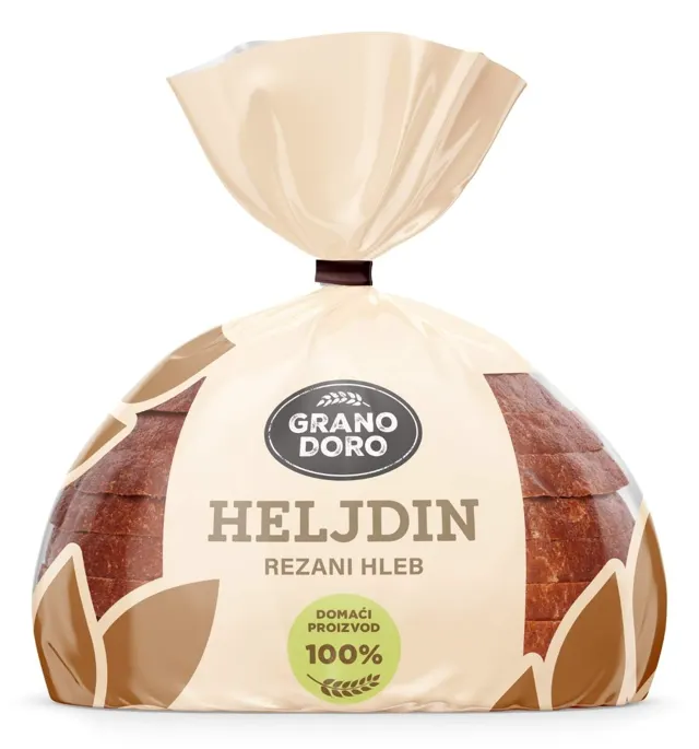 HLEB HELJDIN REZANI 350G GRANO DORO GRANO DORO
