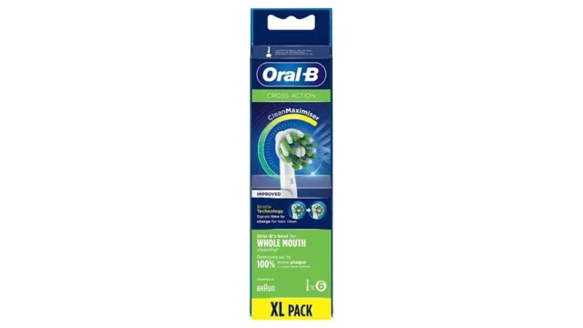 Oral B CROSS ACTION glava el.četkica 6/1 Oral-B
