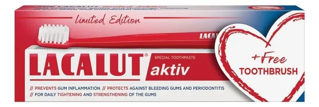 LACALUT aktiv pas/zu.75ml+GR.LAC.čet/zu. Lacalut