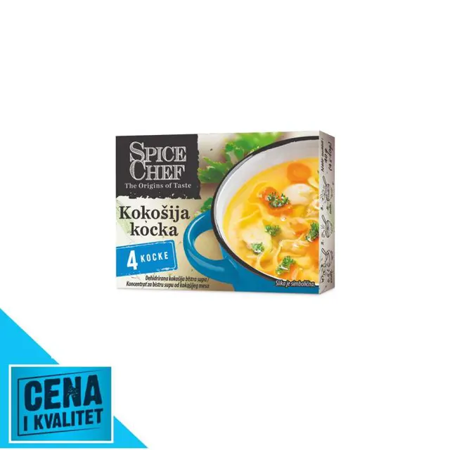 KOCKA KOKOŠIJA 40G K PLUS SPICE CHE K PLUS
