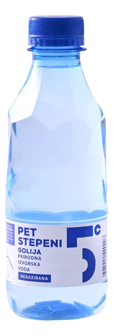 VODA NEGAZIRANA 5 STEPENI 0.25L