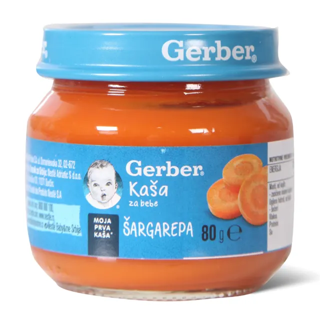Kasica od sargarepe Gerber 80g Gerber