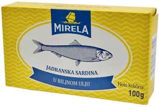 Mirela sardina u bilj. ulju 95g #48