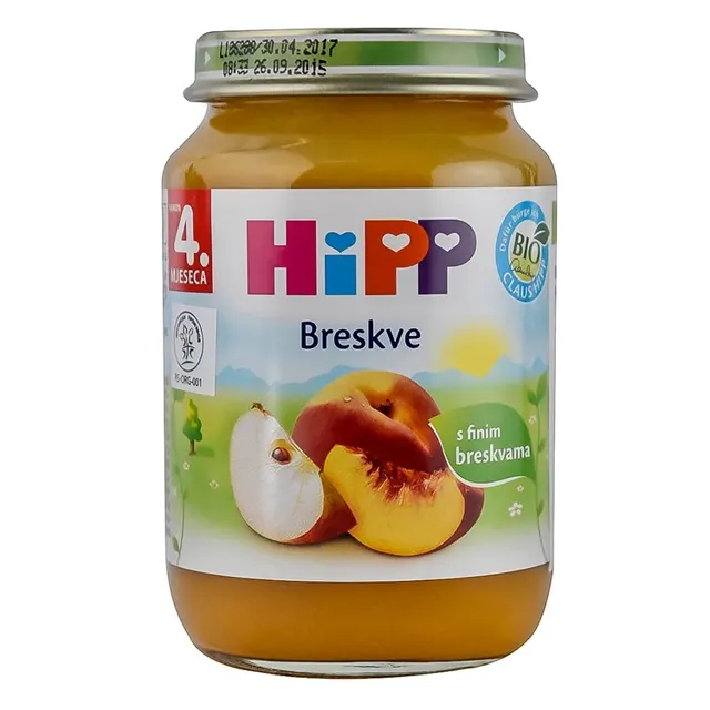 KAŠICA BRESKVA 190GR HIPP HIPP