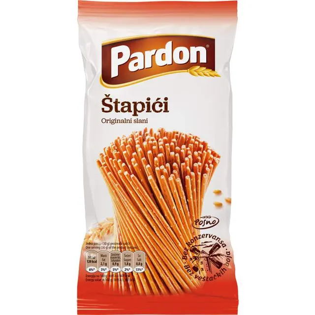 Stapici slani Pardon 40g Pardon