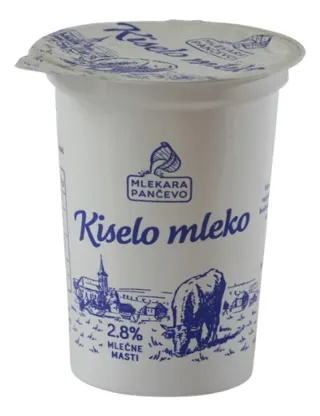 KISELO MLEKO 2.8%mm 180gr ML.PANCEVO