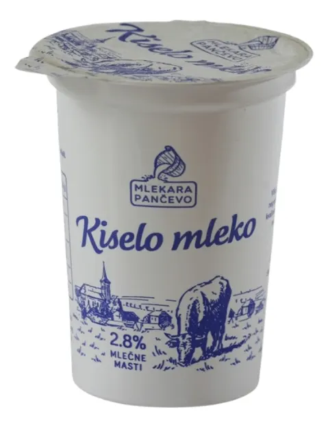KISELO MLEKO 2.8%mm 180gr ML.PANCEVO MLEKARA PANČEVO
