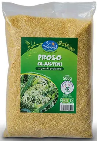 PROSO OLJUŠTENI ORGANIC 500GR BEYOND