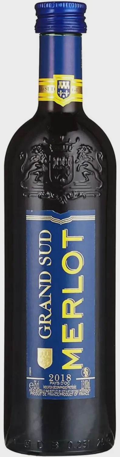 Grand sud merlot vino crveno 250 ml GRAND SUD
