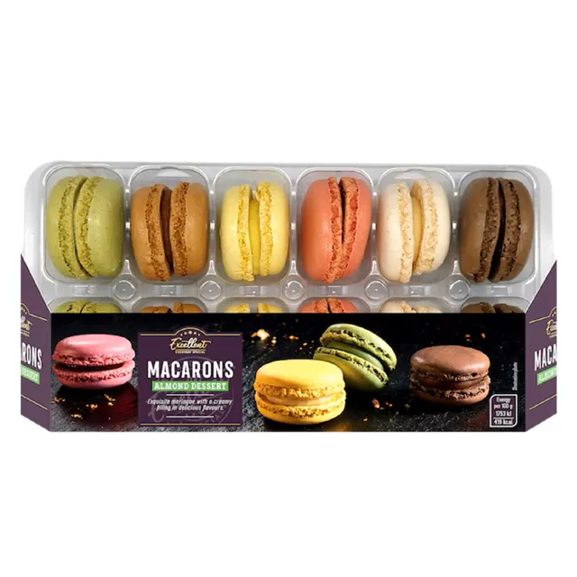Macarons box Excellent 12x12g Excellent
