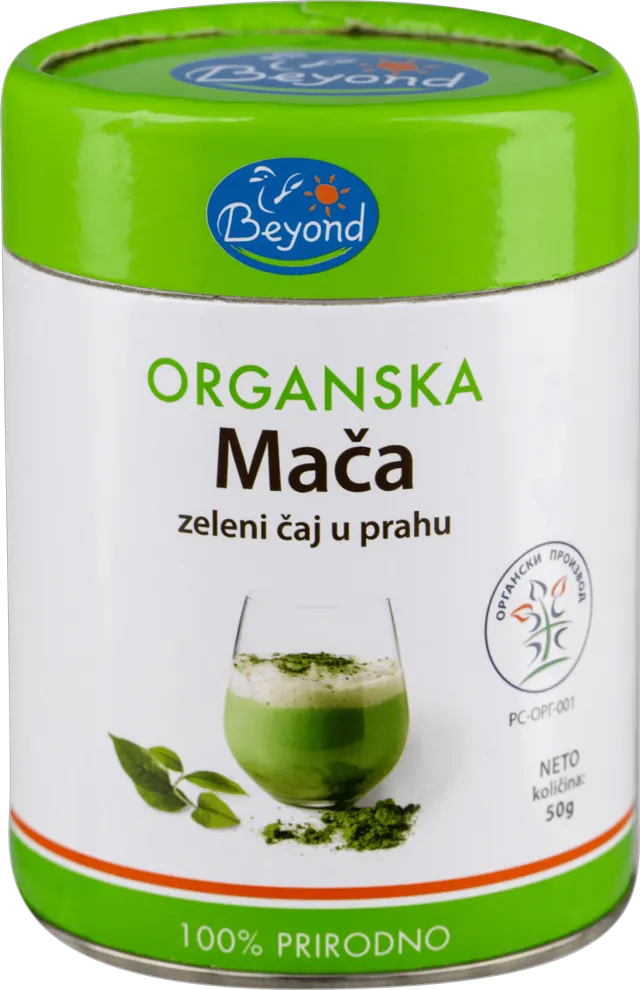 Beyond ORG.MAČA zeleni čaj u prahu 50g Beyond
