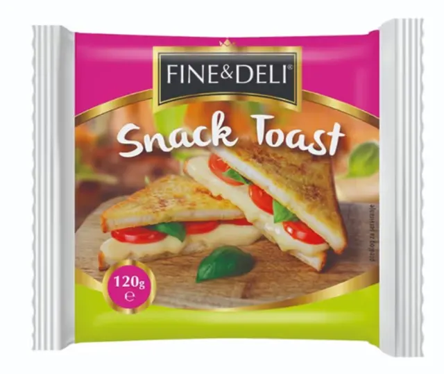 TOPLJENI LISTICI TOAST SGF 120gr SILBO