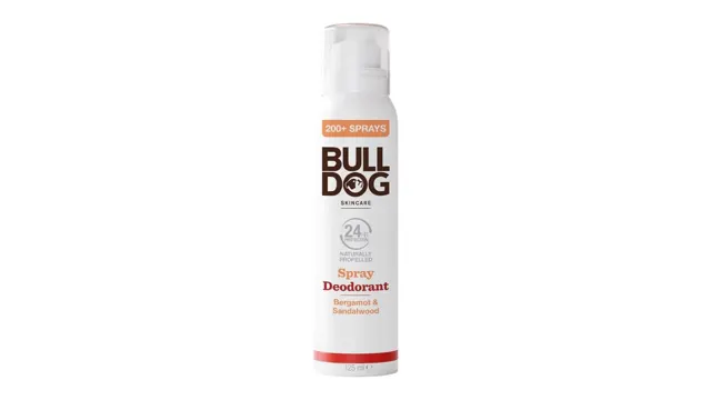 BULLDOG deo sprej Bergamot 125ml BULLDOG
