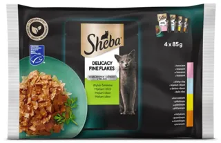 Hr.za macke mes.izb.zele kes.Sheba 4x85g