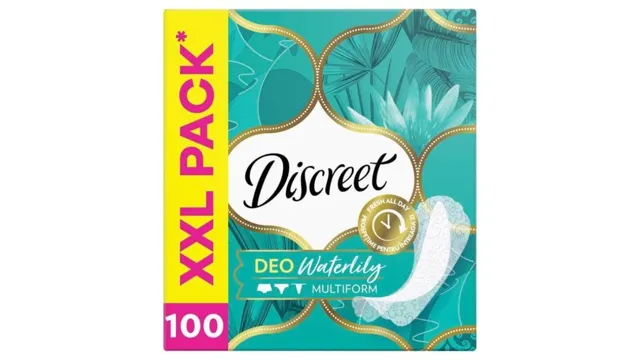 Dnevni ulosci Discreet deo Waterlily 100 100 kom Discreet