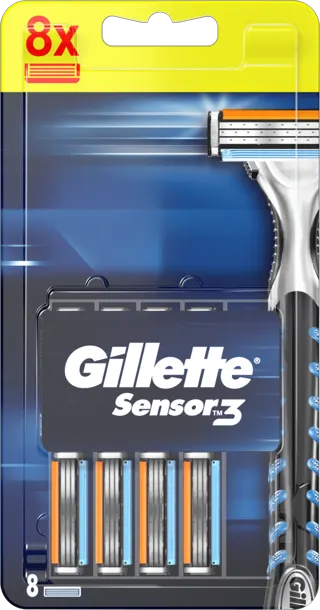 Patrone Gillette Sensor 8pcs