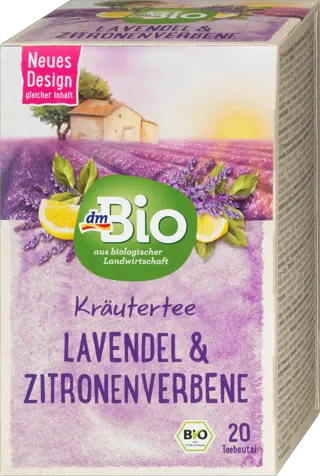 dmBio čaj lavanda i verbena 20x2g