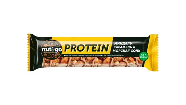 Nut & Go protein badem bar 40g #18/144 KDV NUT&GO