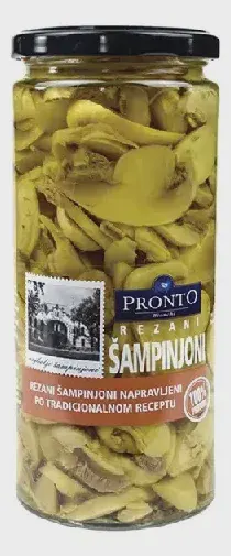 Šampinjoni rezani Pronto, 580g