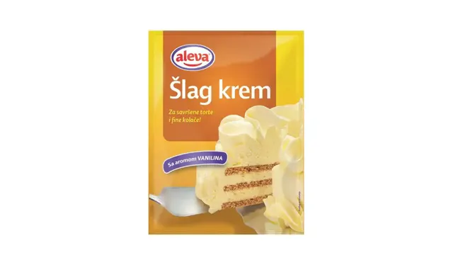 SLAG KREMA VANILA 65gr ALEVA ALEVA