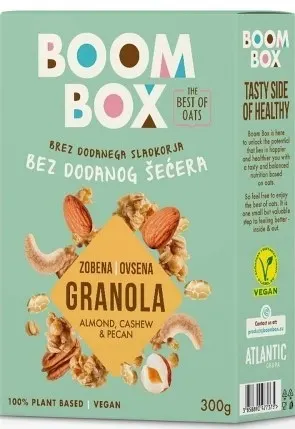 MUSLI OVSENA GRANOLA ORAŠASTI PLODOVI 300GR BOOM BOX