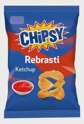 Chipsy rebrasti kecap 95g #24 Marbo