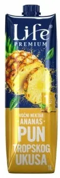 SOK LIFE 100% ANANAS 1L BRIK