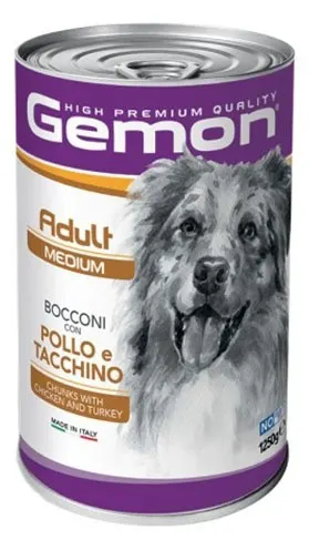 MG 1250g gemon dog adult konz. med pile