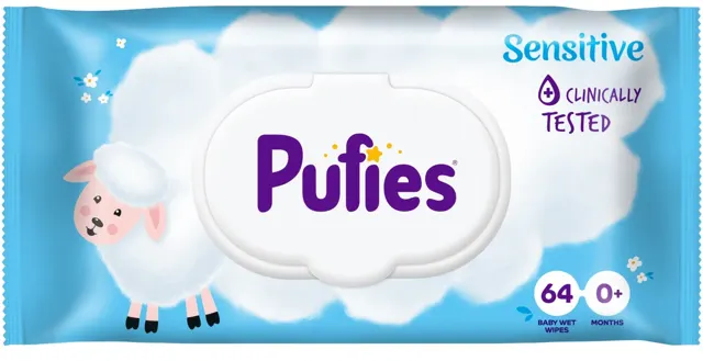 Pufies Vlazne maramice Sensitive 64kom