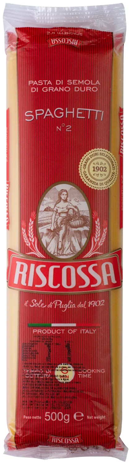 TESTENINA SPAGETTI RISCOSSA No2 500gr TGK
