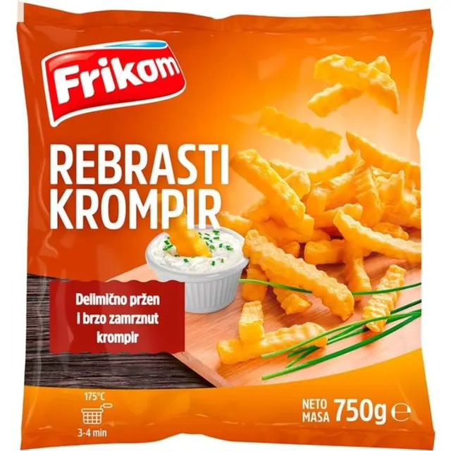 REBRASTI POMFRIT 750gr FRIKOM FRIKOM