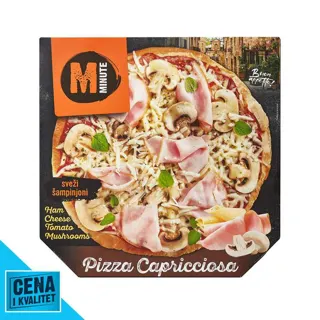 PIZZA CAPRICCIOSA 400G ZAMRZ MINUTE