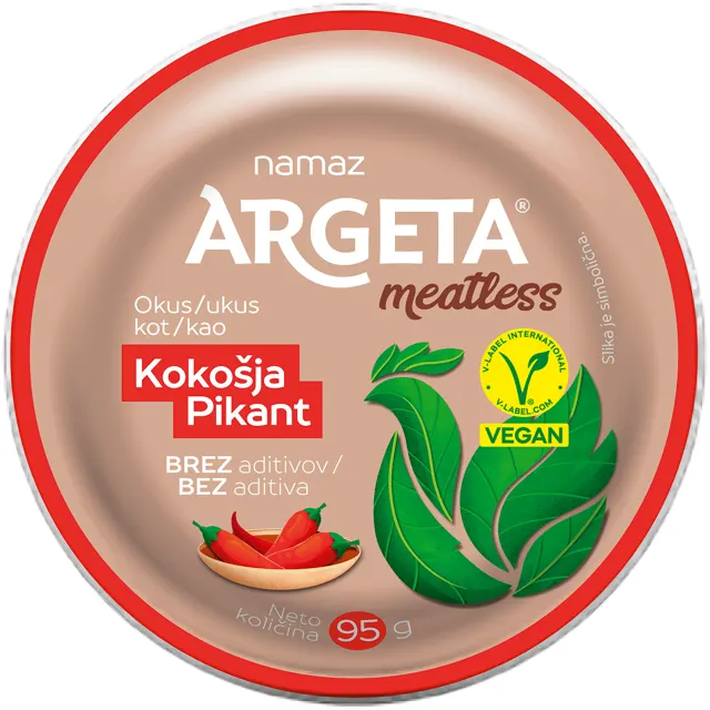 NAMAZ KAO KOKOŠ PIK MEATLESS95G ARG ARGETA
