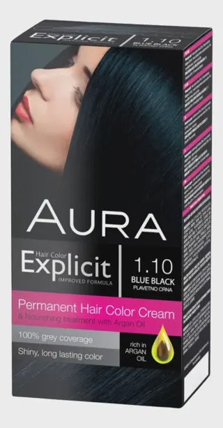 BOJA EXPLICIT 1.10 PLAVET CRNA AURA
