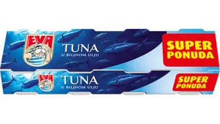 EVA TUNA U BILJNOM ULJU 4X80gr