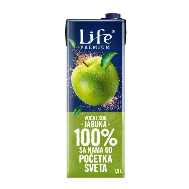 Sok jabuka 100% Nectar Life 1.5l Nectar Life